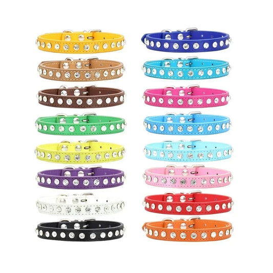 Personalized Rhinestones Dog Collar 16 - ProPawPet.com