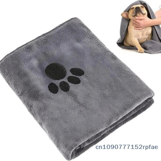 {NN72} Microfiber Pet Bath Towel Embroidered - ProPawPet.com