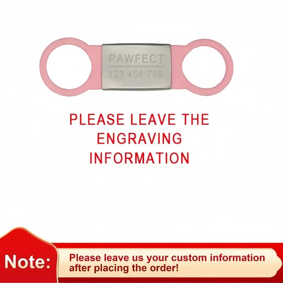 Custom Cat Dog ID Personalized Pet Collar - ProPawPet.com