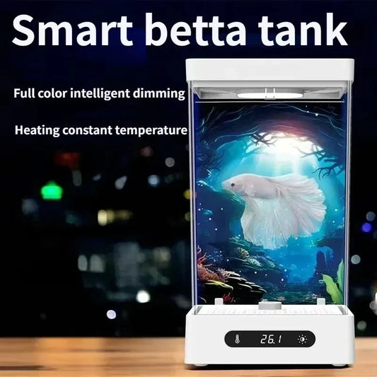 Smart Betta Fish Tank Mini Desktop Aquarium - ProPawPet.com