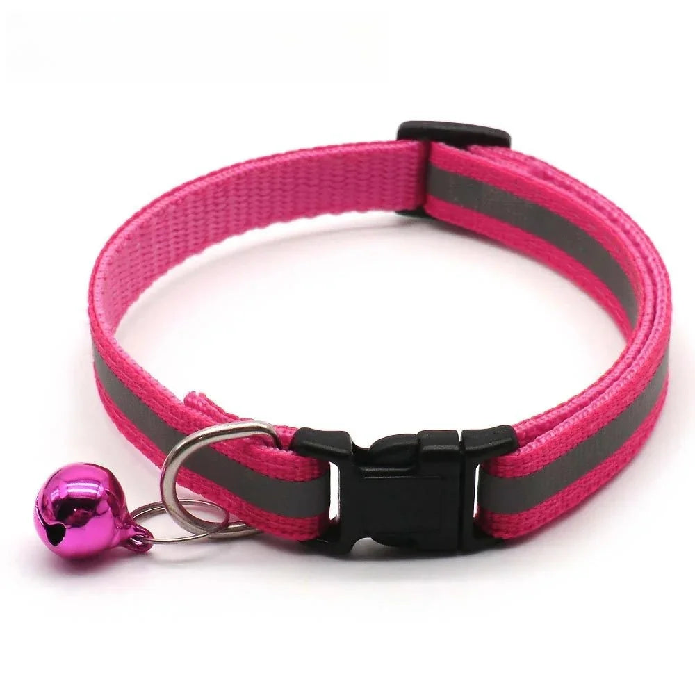 Pack 12 Colors Reflective Adjustable Cats – Cat Supplies
