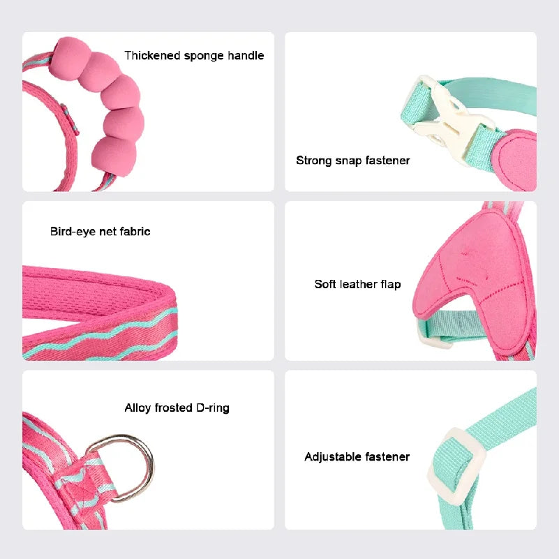 Dog Harness Set Step-In No-Pull Easy Escape - ProPawPet.com