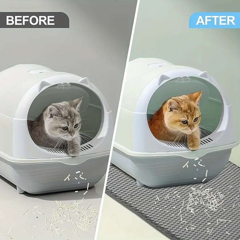 Cats Litter Mat Double Layer 2 Layer Non - ProPawPet.com