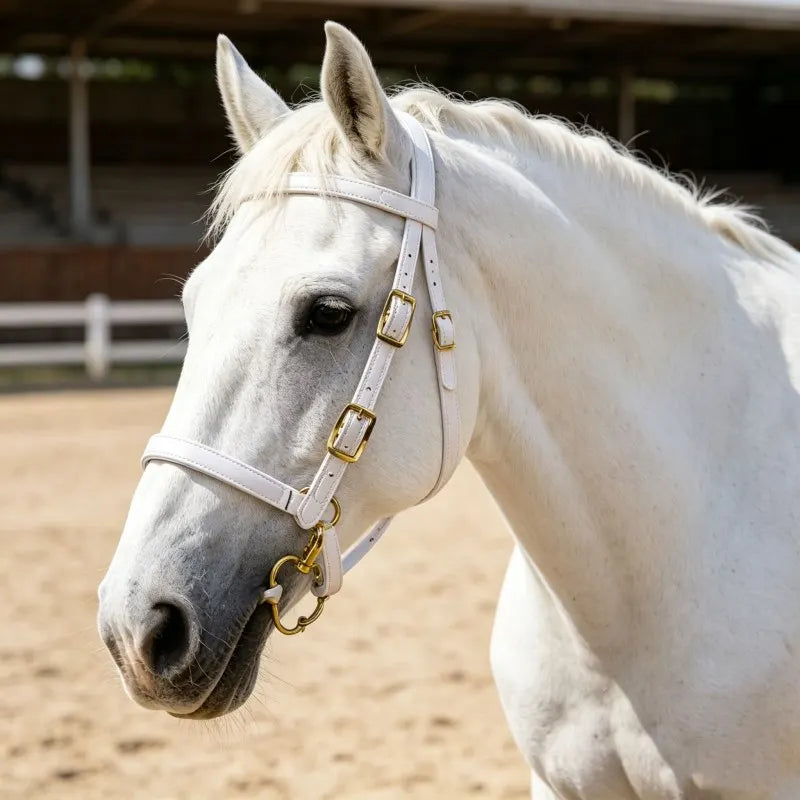 Adjustable PVC Horse Halter Soft Microfiber - ProPawPet.com