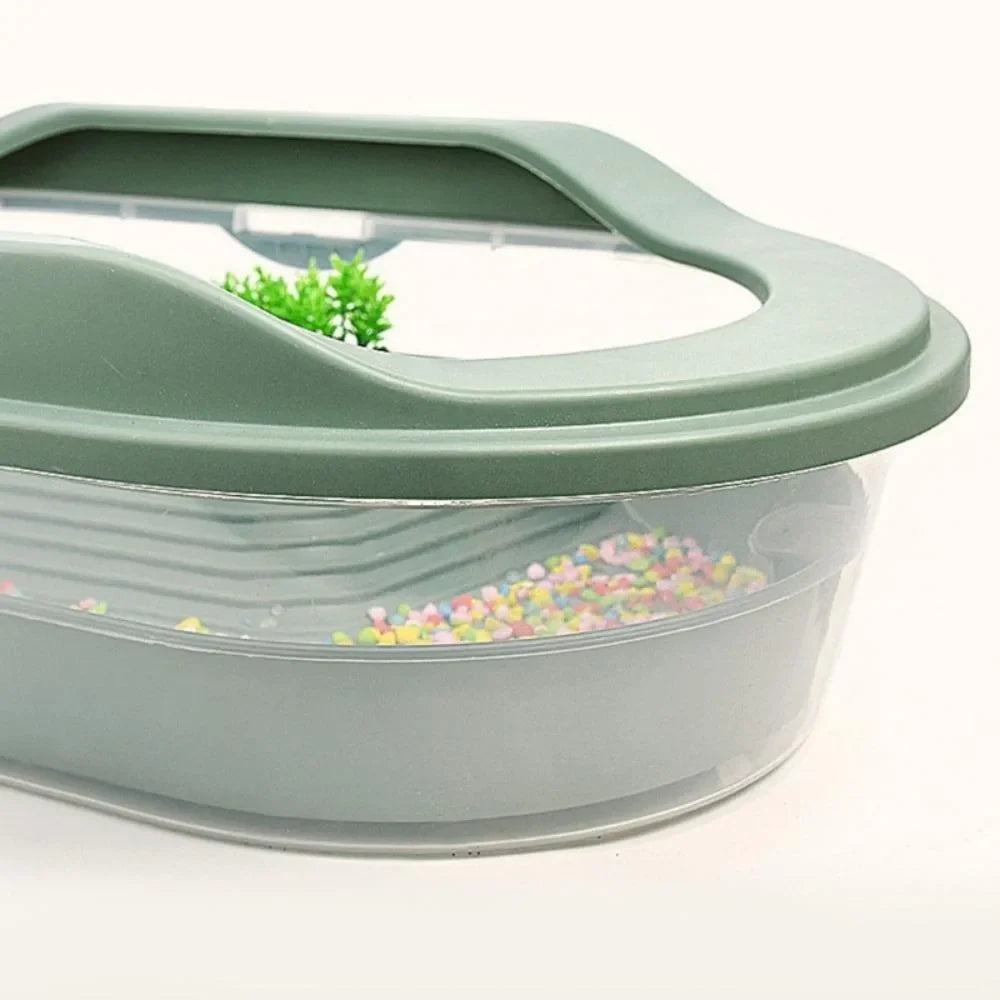 New Plastic Turtle Tank Container Reptile - ProPawPet.com