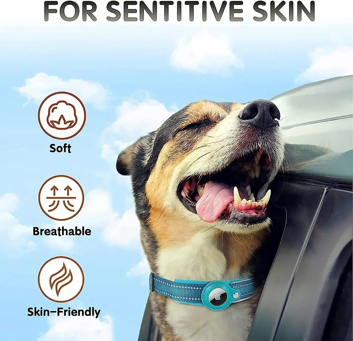New For Apple Airtag Pet Dog Collar - ProPawPet.com