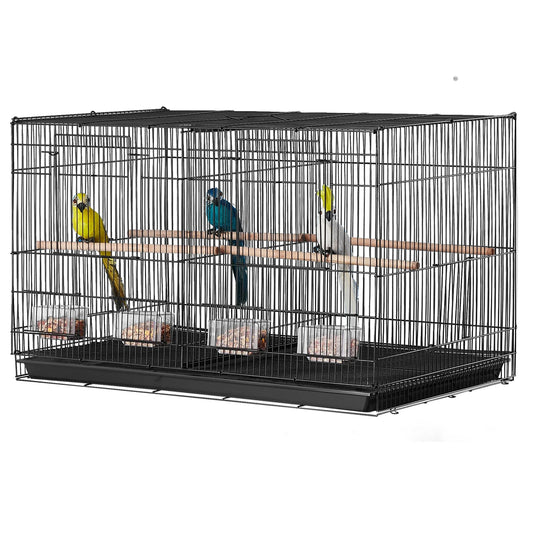 SucceBuy 30In Flight Bird Cage Stackable - ProPawPet.com