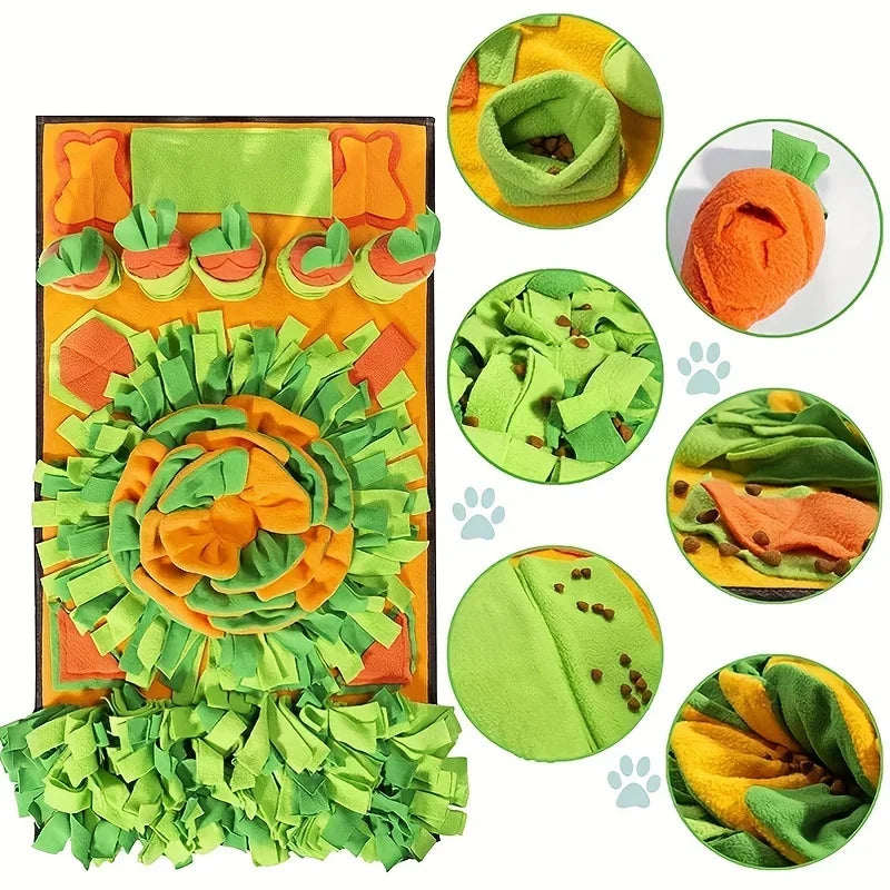 Snuffle Mat for Dogs & Cats Nosework Feeding – Dog Supplies