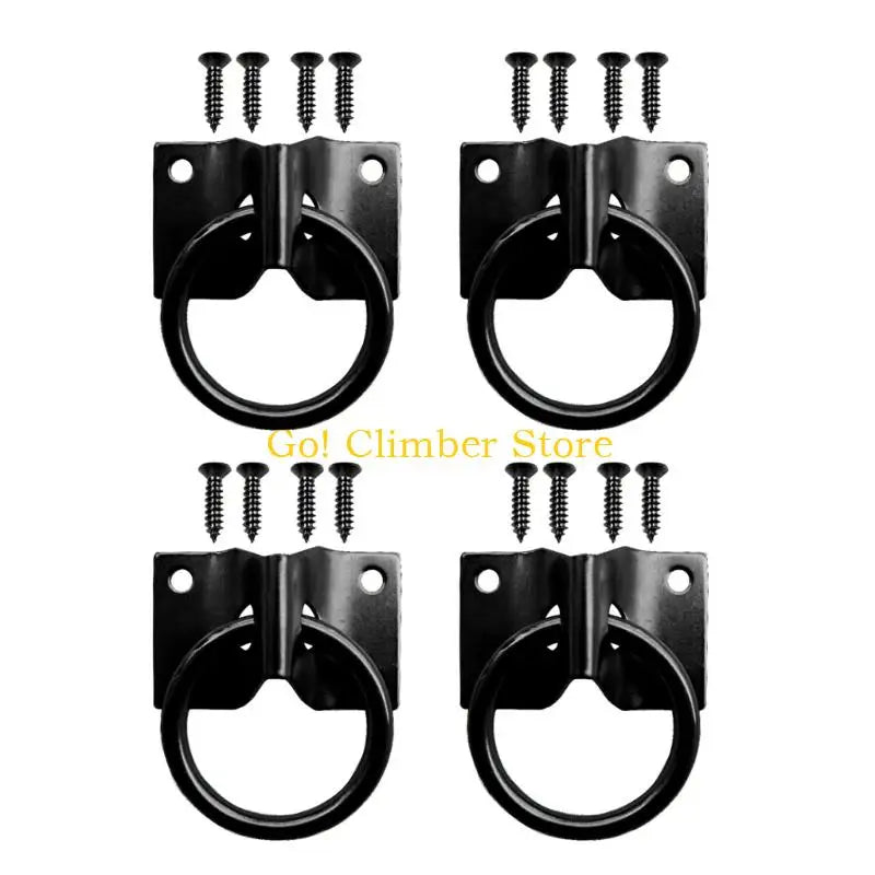 Q84c Essential Metal Stall Rings for Horses