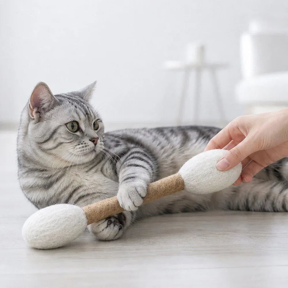 Creative Large Catnip Cotton Swab Rope Toys - ProPawPet.com