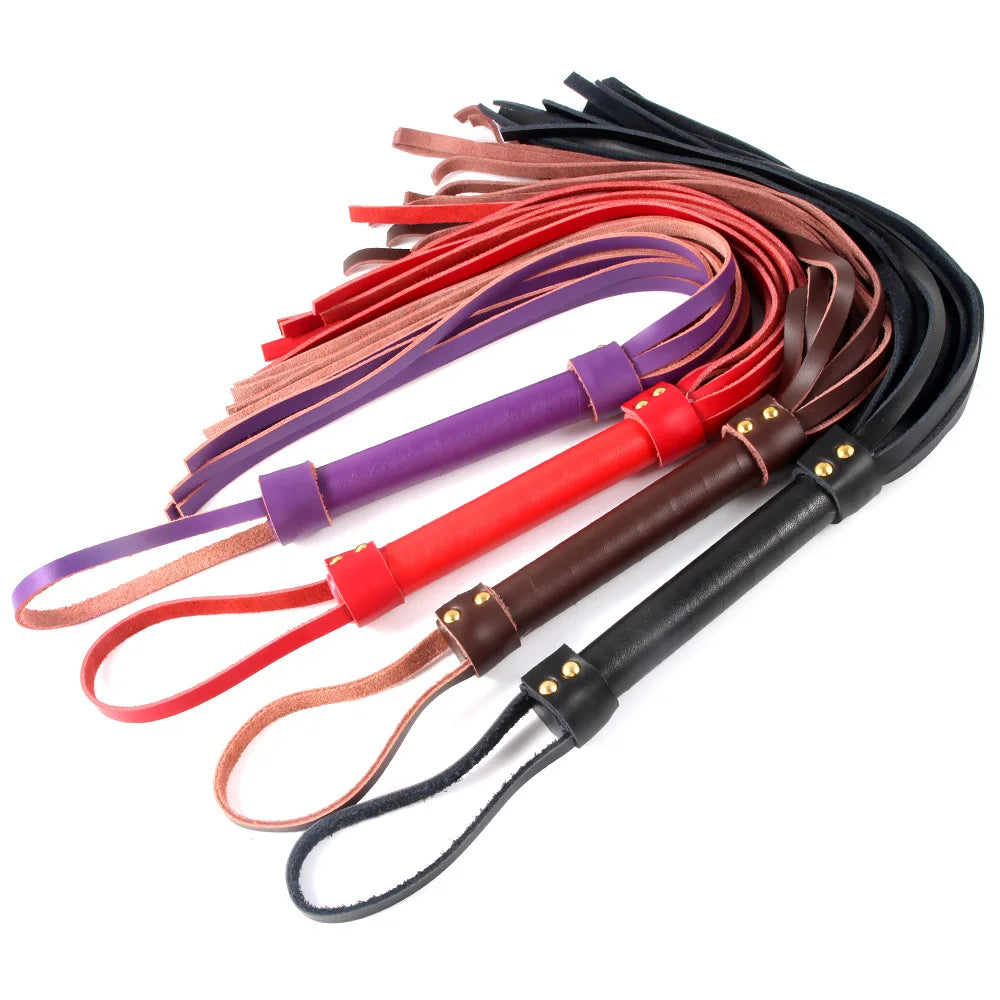 49.5CM High Quality Leather Punk Rivet - ProPawPet.com