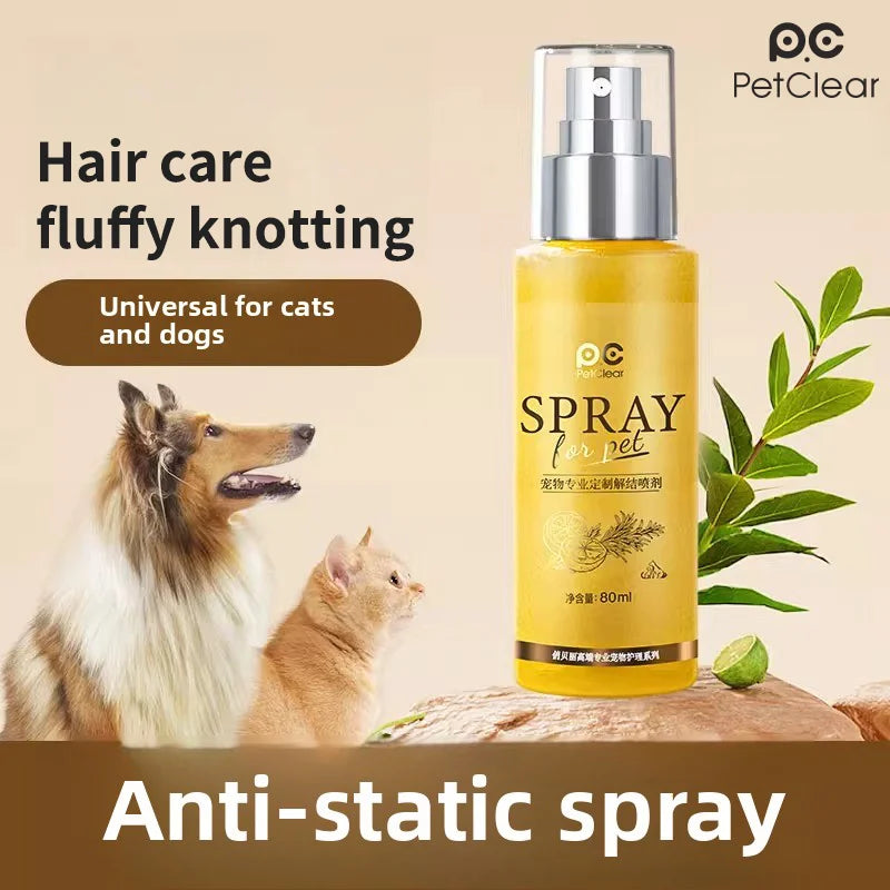 PetClear Dog Cat Grooming Detangling Spray - ProPawPet.com