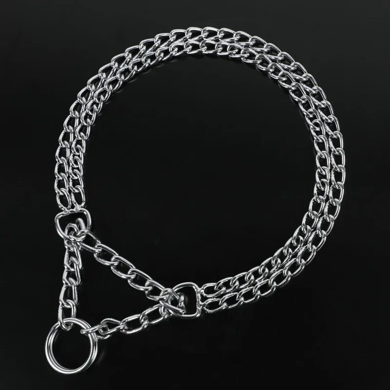 35-65cm Dog Collar Metal Adjustable Double - ProPawPet.com