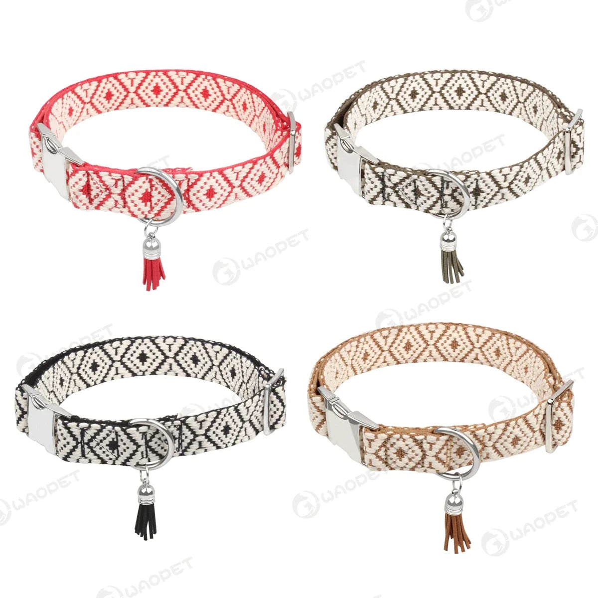Bohemian Ethnic Style Pet Collars For Small - ProPawPet.com