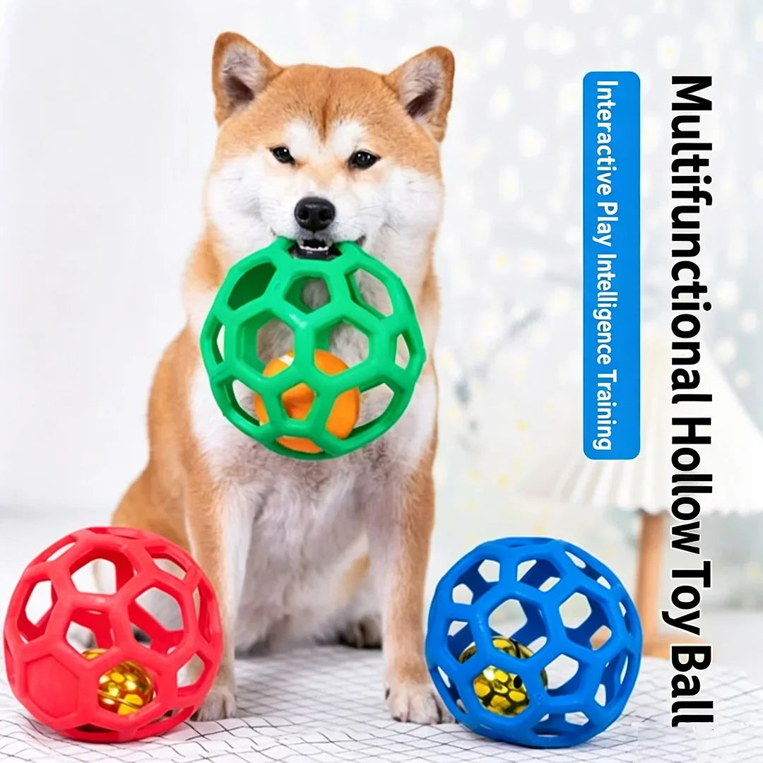Rubber Chew Resistant Ball with Bell for - ProPawPet.com