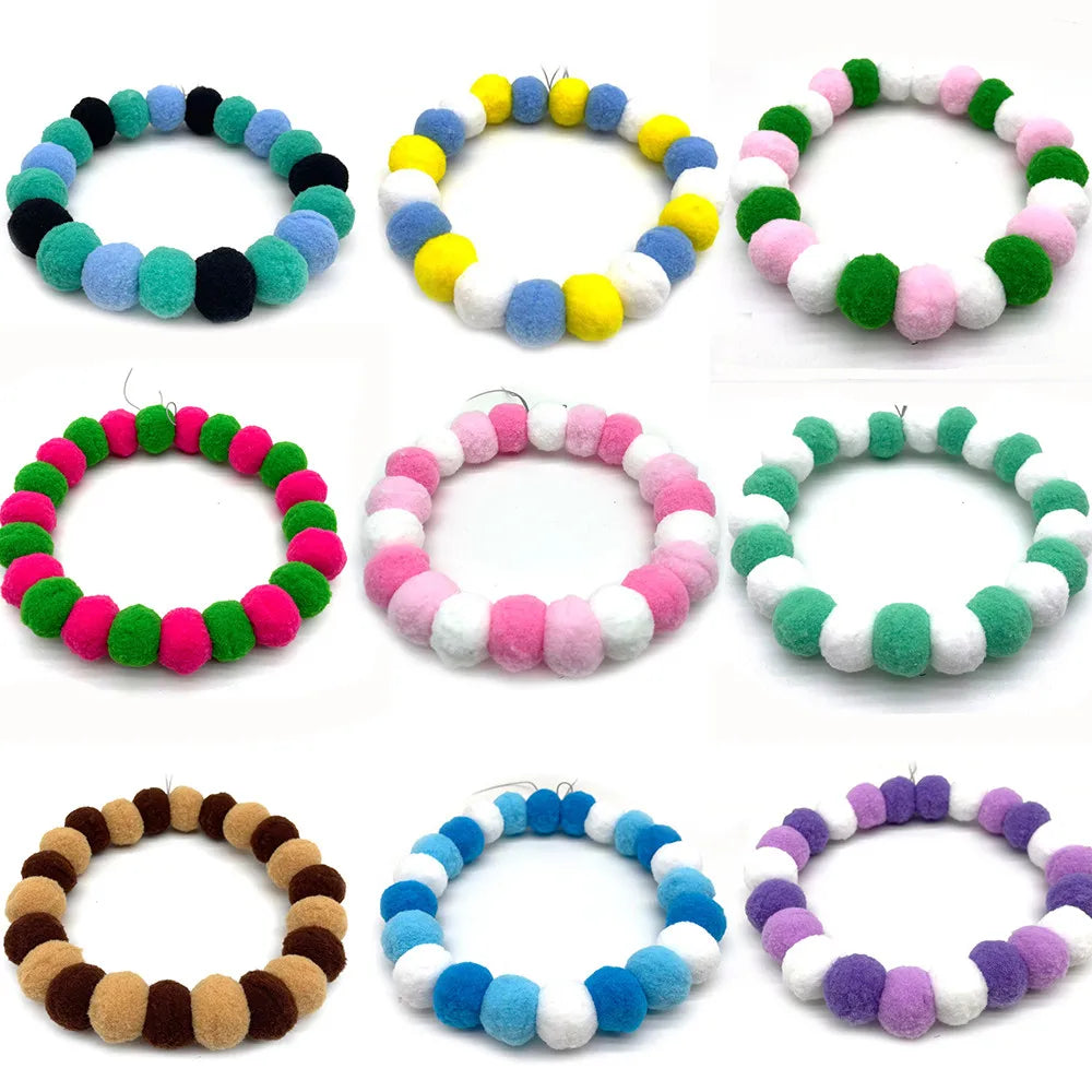 30pcs New Pet Dog Bow Tie Rainbow Flower - ProPawPet.com