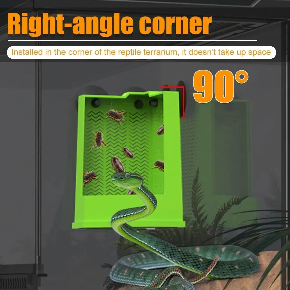 Plastic Reptile Feeding Bowl Suspendable - ProPawPet.com