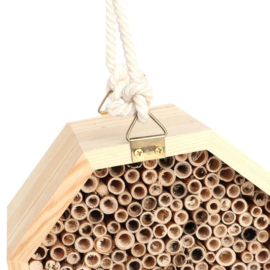 Candlenut Wood Insect House Hanging Design - ProPawPet.com