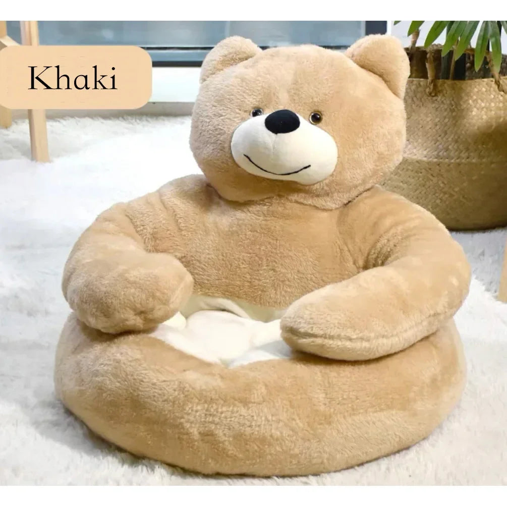 Cute Bear Sofa, Semi-Enclosed Pet Dog Bed - ProPawPet.com