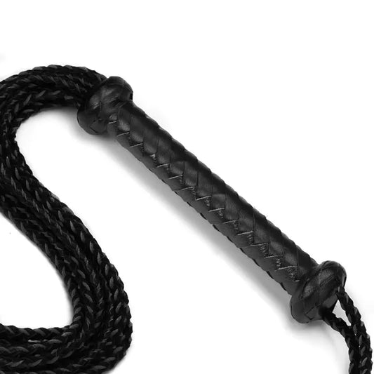 78CM Real Cow Leather Whip,9 Plait Handmade - ProPawPet.com