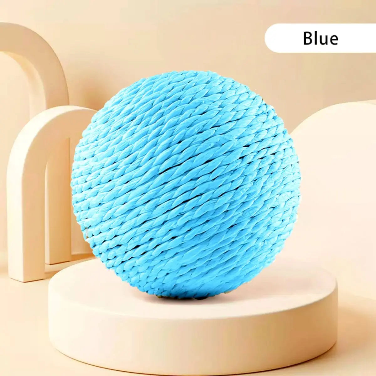 10cm Interactive Sisal Cat Scratching Ball – Cat Supplies