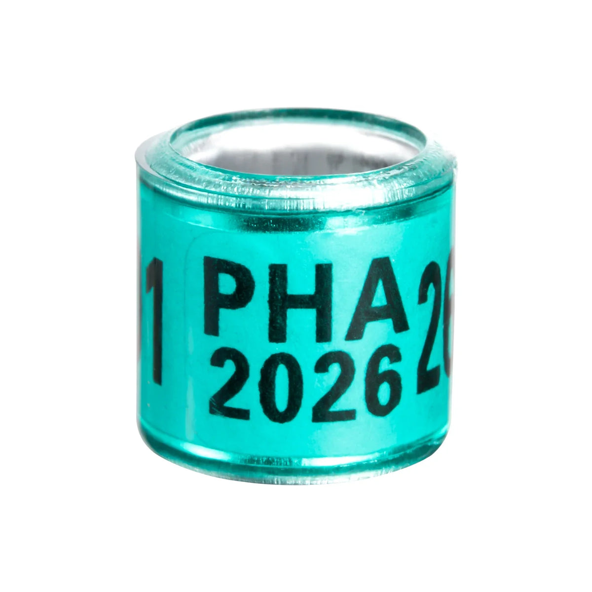 PHA 2027 Pigeon Foot Ring ID 8mm with Numbers Aluminum Plastic – 22 Colors