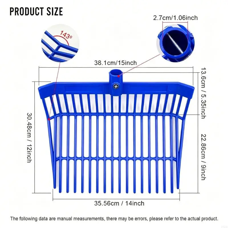 P88E Horse Pitchforks Cleaning Tool Plastic - ProPawPet.com