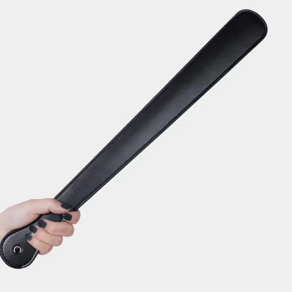 PU Leather Spanking Paddle, 48cm Riding Crop – Horse Supplies