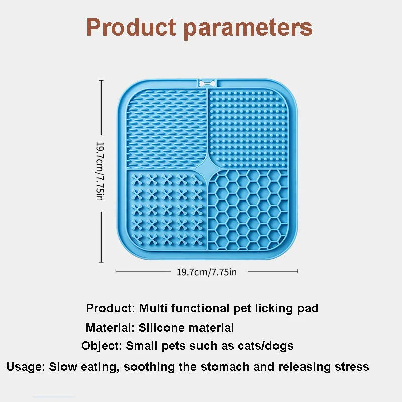 Silicone Cat Slow Feeding Licking Pad – photo 6