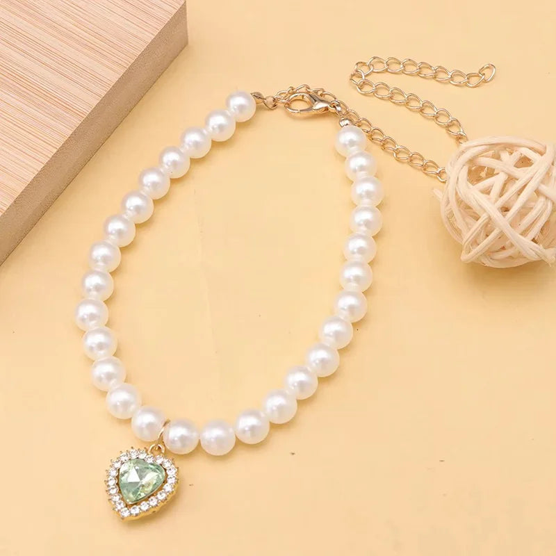 Pet Rhinestone Collar Adjustable Cat - ProPawPet.com