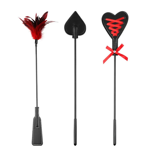 Pu Leather Feather Paddles,,Whip Spanking - ProPawPet.com