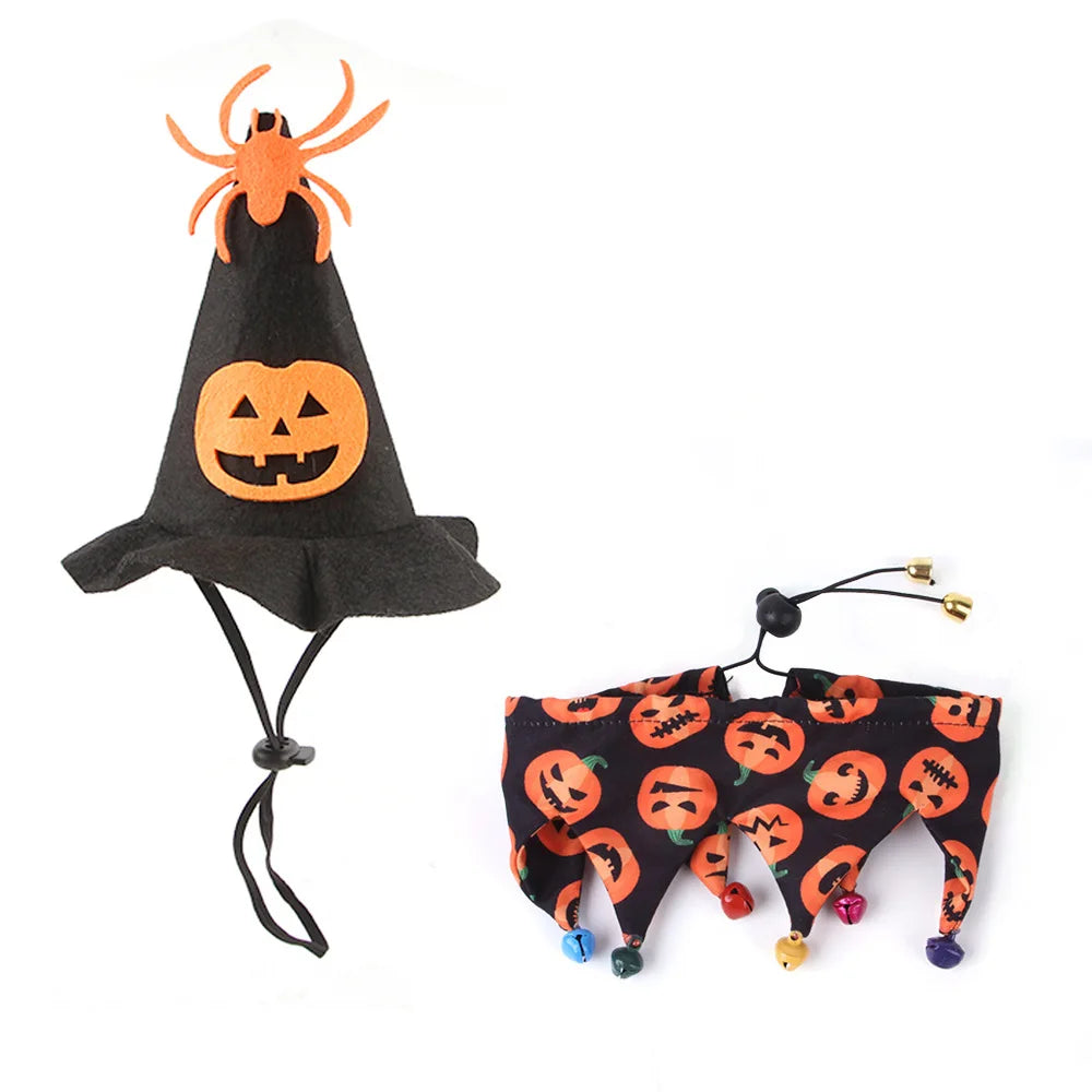 Halloween Pet Dress Up Accessories Adjustable Cats & Dogs – 9 Colors