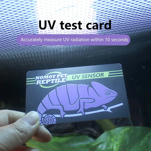 Reptile Light Lamp Bulb Test Card UV Tests - ProPawPet.com