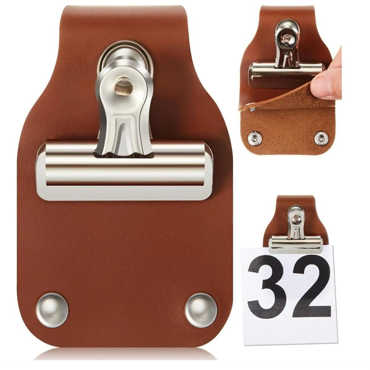 Reusable PU Leather Number Holder - ProPawPet.com