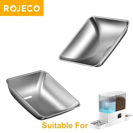 ROJECO Stainless Steel Feeding Bowl & Water - ProPawPet.com