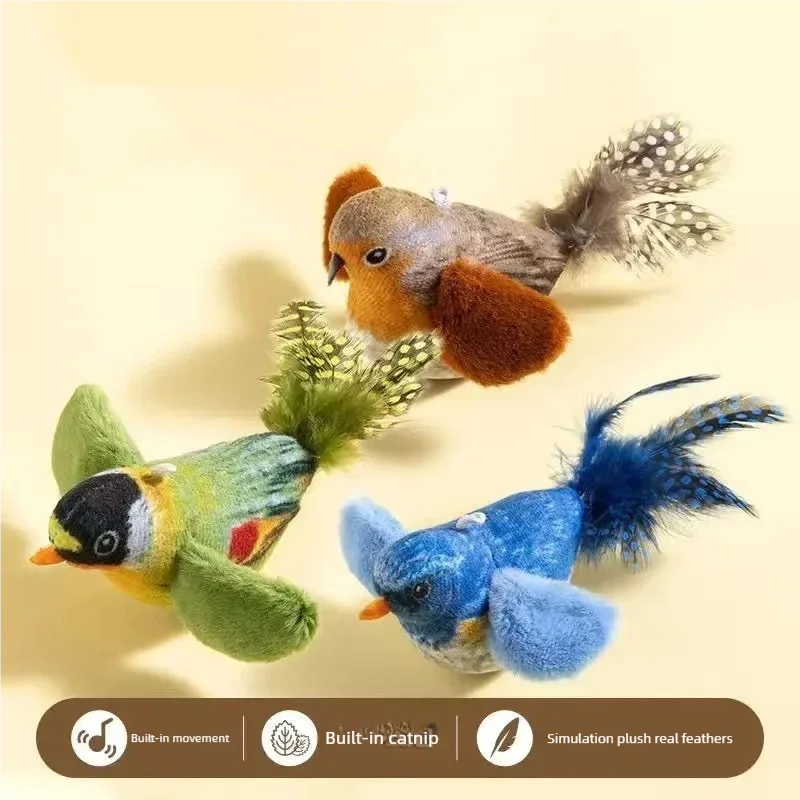 Simulation Bird Interactive Cat Toys - ProPawPet.com
