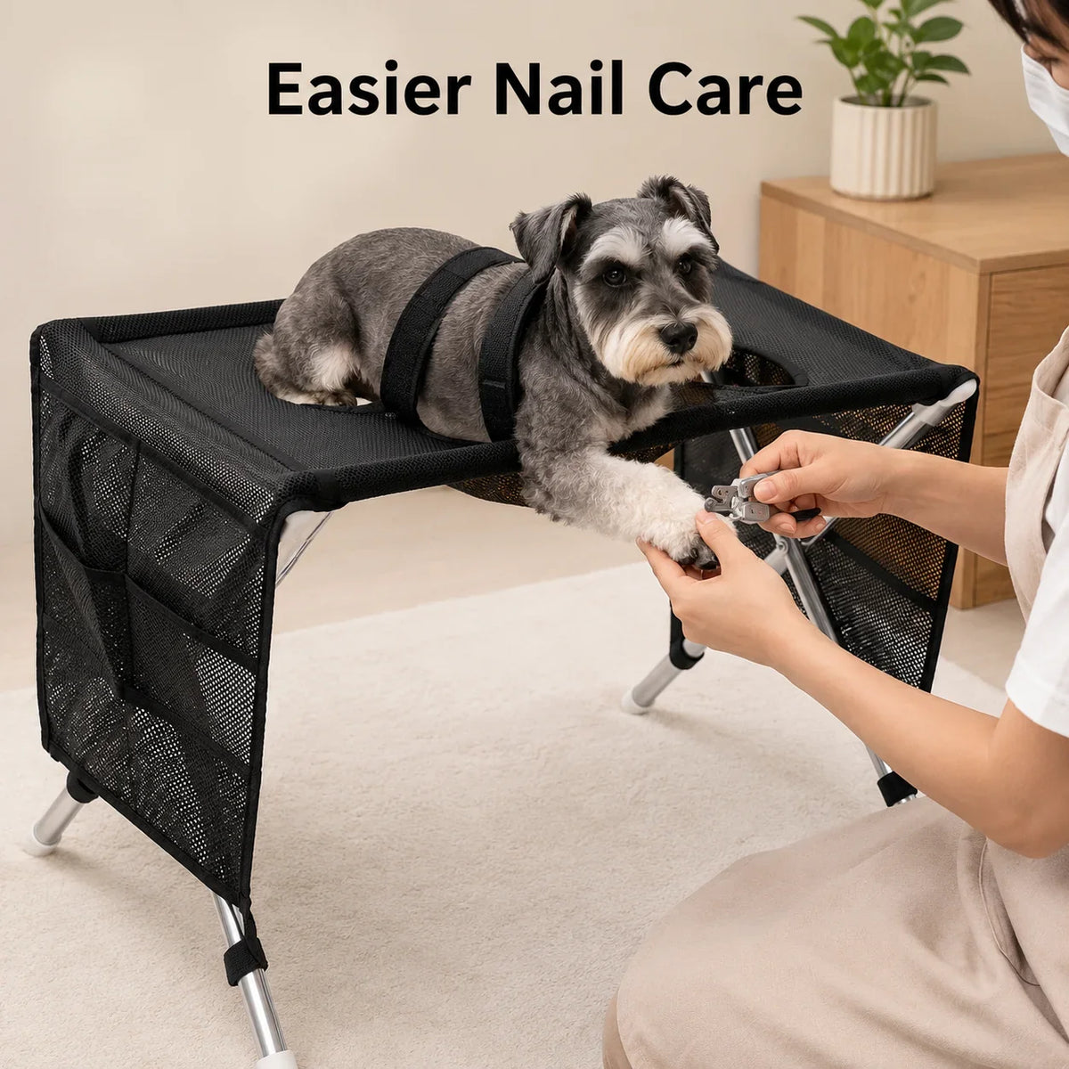 Upgraded Pet Grooming Stand Foldable Dog Cat - ProPawPet.com