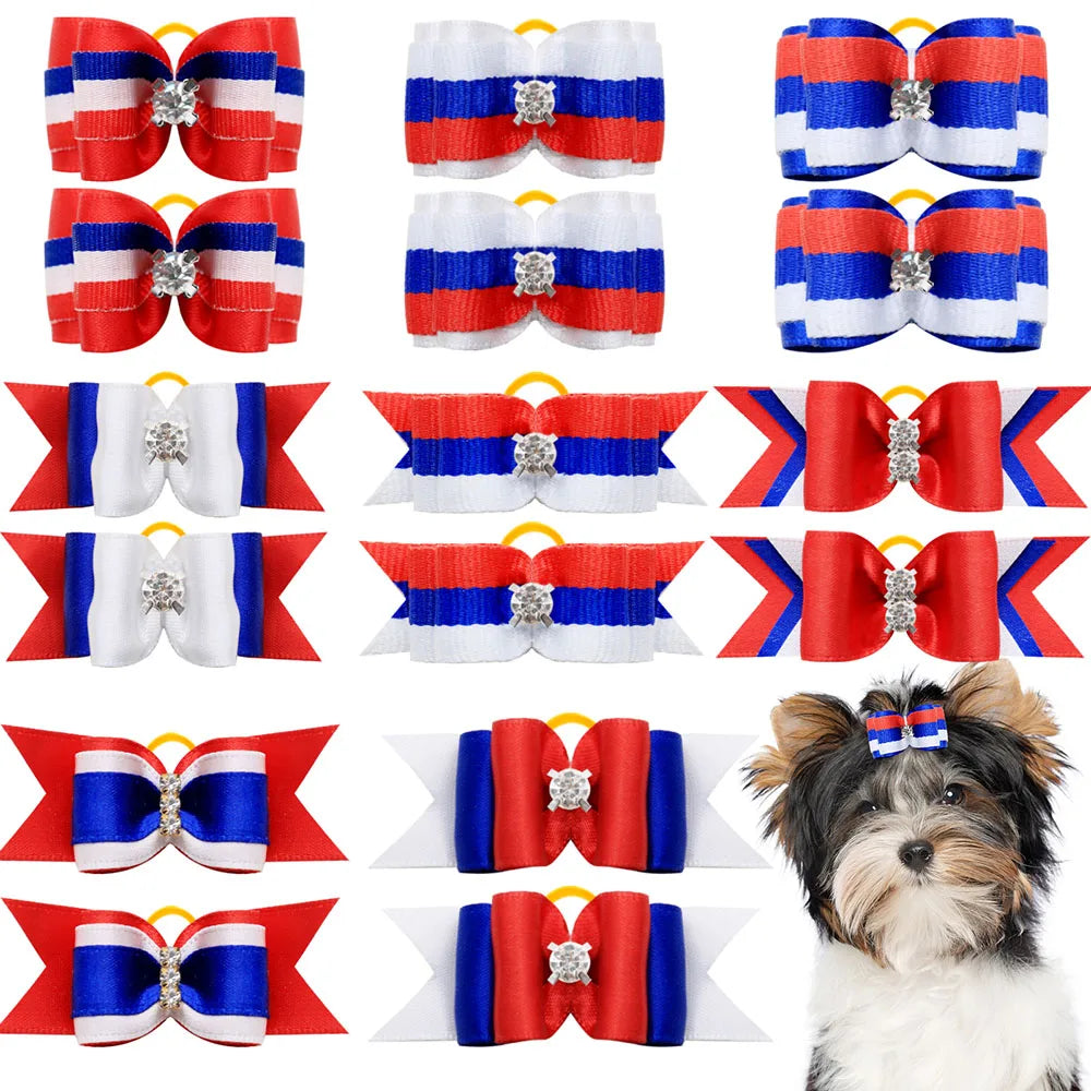 30/60PCS Adjustable Party Dog Bow Ties Pet - ProPawPet.com