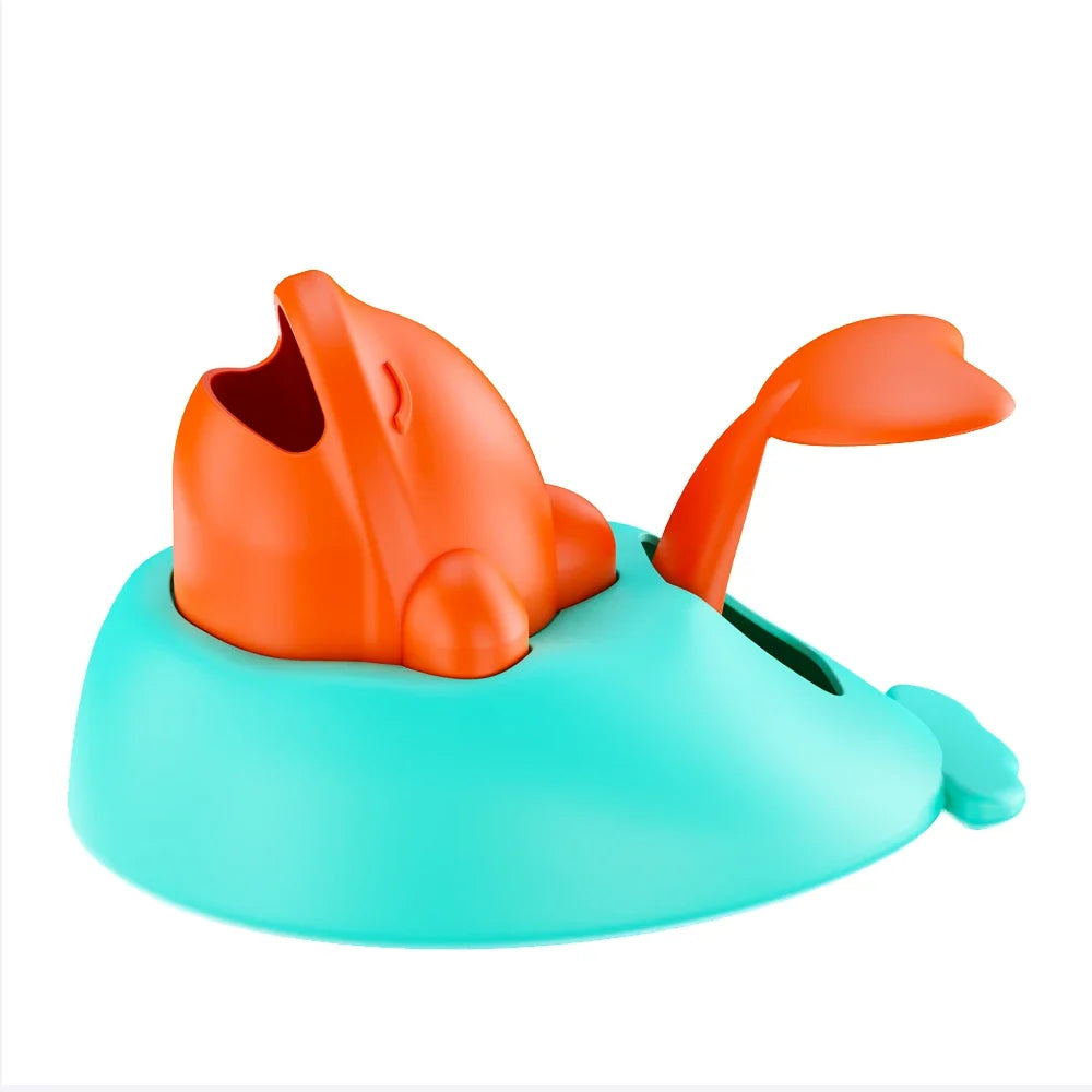 Dog Toy Treat Dispenser Interactive Puppy Launcher Cute Whale – Dog Supplies