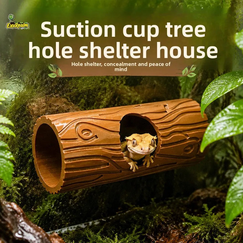 Reptile Suction Cup Hide – Artificial Tree - ProPawPet.com