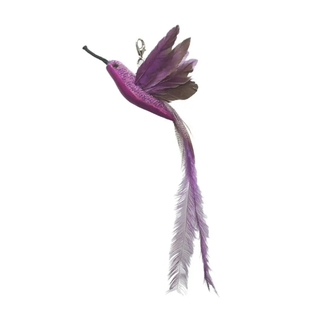 Interactive Hummingbird Cat Stick Head Toys – 8 Colors