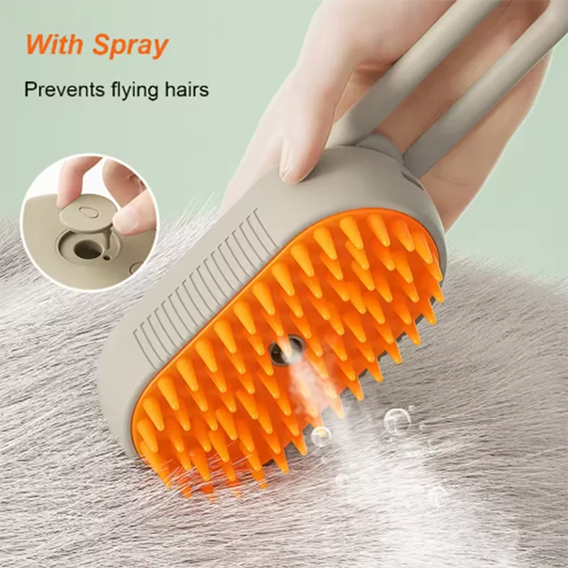 1pc New Cat Dog Pet Spray Massage Brush One - ProPawPet.com