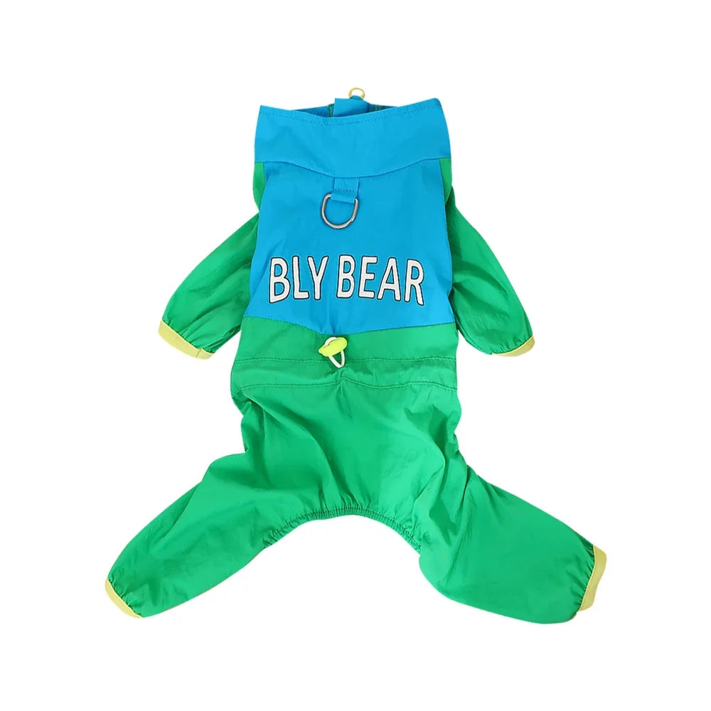 Small Dog Four Legged Windbreaker Jumpsuit - ProPawPet.com