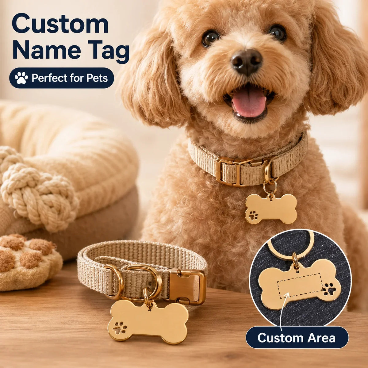 Custom Name Dog Tags Double-sided - ProPawPet.com