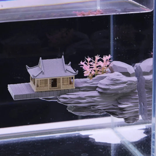 3D Printed Stereoscopic Cliff Aquarium - ProPawPet.com