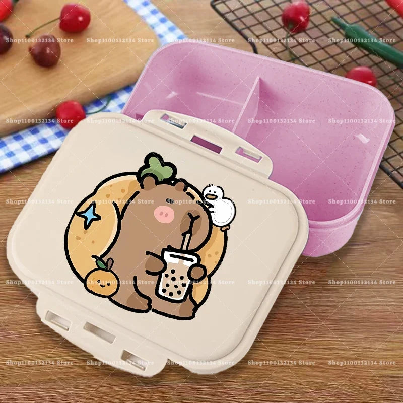 Capybara Bento Lunch Box Anime Animals - ProPawPet.com