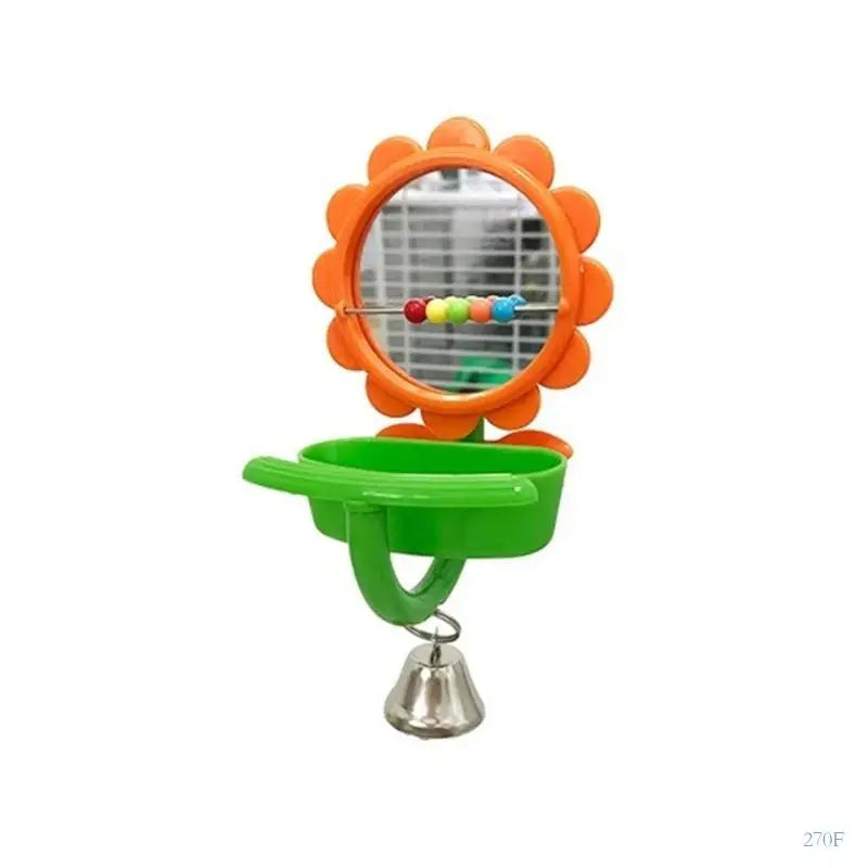 270f Hygienic Plastic Bird Bath Food Feeder
