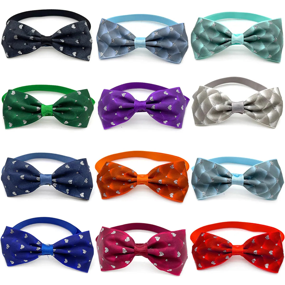 50 Dog Bow Tie Love Style Pet Supplies Neckties Small – 2 Sizes