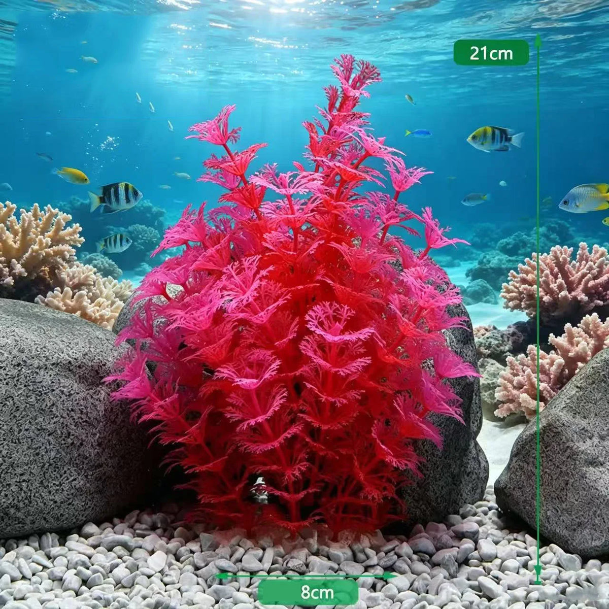 Plastic Artificial Aquarium PVC Plants - ProPawPet.com