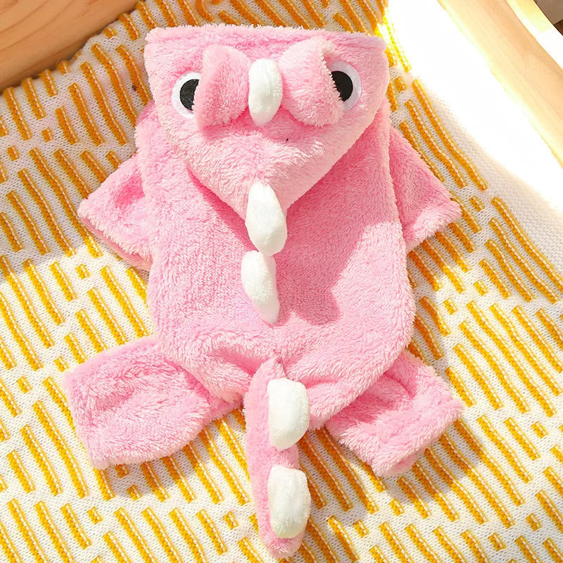 New Small Dinosaur Transforming Dog Clothes - ProPawPet.com